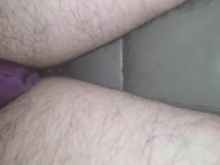 Driving with dildo in my ass