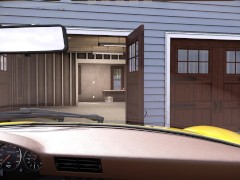 Halfway House - Waitress with pinup uniform and sexy lingerie (11)