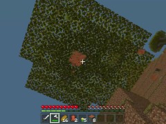 Man saying Waffle in Minecraft