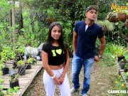 Preview 4 of CarneDelMercado - Maria Antonia Alzate Latina Colombiana Teen Fucks Horny Stranger - MAMACITAZ