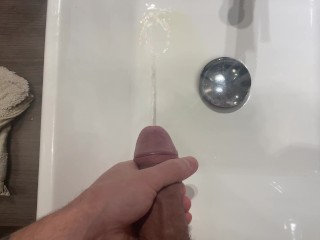 Johnny the Long Piss (Piss and Cum in Toilet)