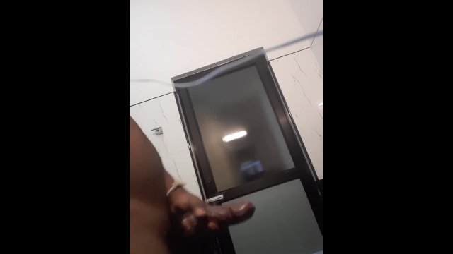 A BOY DOING BLOW JOB AT BATHROOM