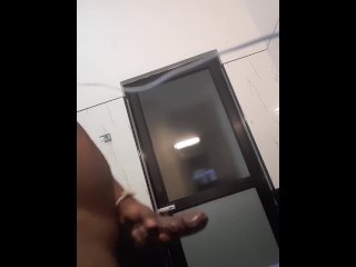 muscular men, vertical video, big cock, blowjob