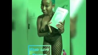Unboxing Video Of Mahogany Ross VS 9 2 Inch Dildo Toy