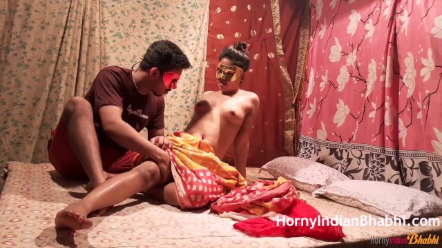 Indian Bhabhi with her Devar in Homemade Amateur Porn - Pornhub.com