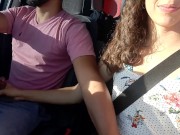 Preview 3 of My girlfriend masturbates me while I take her home | Argentinian Amateur | ParejaPornhub