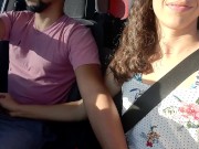 Preview 4 of My girlfriend masturbates me while I take her home | Argentinian Amateur | ParejaPornhub