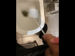 POV - Peeing in Toilet