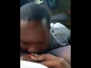 Preview 3 of Jamaican Police Eats PumPum in back of Service Vehicle