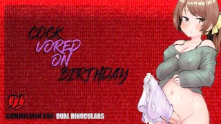 NSFW AUDIO OF Cock Vored On His Birthday