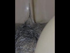 Sri lanka girl pissing hairy pussy closeup urinating real sounds