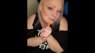 Small cocks Rock - Not porn, just me and a baby carrot explaining some things!