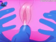Preview 1 of Blue fucks Pink in the ass and she asks him to insert his cock faster - Among Us Hentai