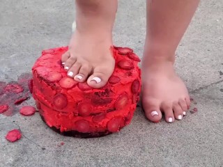 My Feet Smashing Delicious Cake TEASER