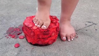 My Feet Smashing Delicious Cake TEASER