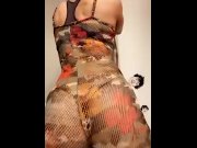 Preview 5 of Sexy Slim Thick Queen Bounces Booty Like A Basketball 🏀