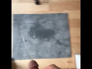 PISSING ON A RUG/CARPET BUT GOT TOO EXCITED AND PISSED EVERYWHERE. MULTIPLE ANGLES