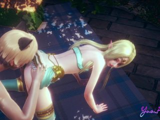 Yaoi FemBoy Yuki - This priestess is DIVINE!