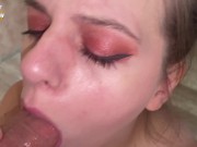 Preview 2 of SLOBBERY BLOWJOB FROM A BAD BITCH