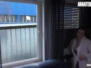 Preview 2 of HausfrauFicken - German Mature BBW Hardcore Pussy Fuck With Old Neighbor - AMATEUREURO