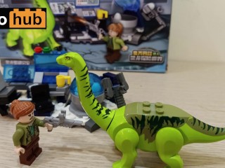 Vlog 16: инкубатор для яиц динозавра Lego