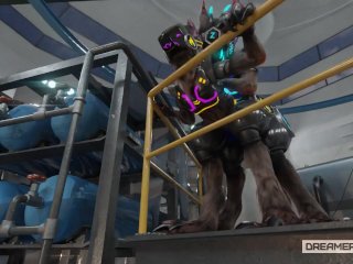 SYNTHETIC LOVE - PROTOGEN_FURRY FILM [MATING_PRESS] [COWGIRL] [POWER PLAY]