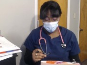 Preview 1 of POV Roleplay Your Sexy Follow-up Appointment With Ebony Doctor