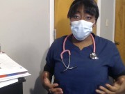 Preview 6 of POV Roleplay Your Sexy Follow-up Appointment With Ebony Doctor