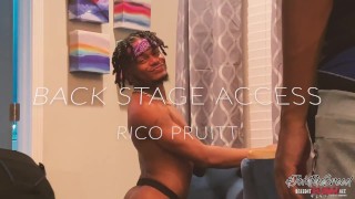 Backstage-Zugang Rico Pruitt