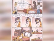 Preview 5 of [2D Comic] The Fluffer Furry Yiff