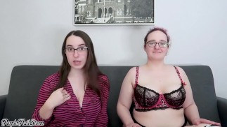 Cruel Edging JOI - ft Evie Scarlette - Girl/Girl Double Domination