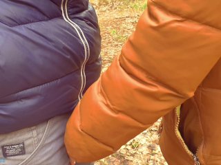 DONE!!! Risky Outdoor Blowjob For A Stranger Cum In My Panties