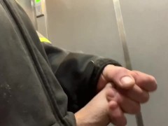 Construction worker caught jerking in elevator - Screenshot 16 of 16 - Big Dick