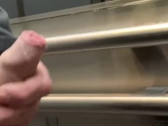Construction worker caught jerking in elevator - Screenshot 7 of 16 - Big Dick