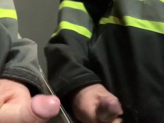 Construction worker caught jerking in elevator - Screenshot 8 of 16 - Construction Worker
