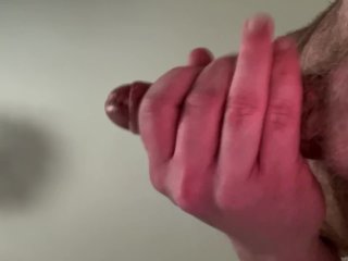 POV From Below HUGE Cumshot SlowMo