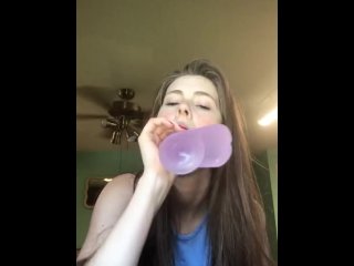solo female, vertical video, teen, blowjob