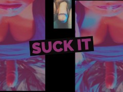 Getting trained to please cocks no matter what they are attached to GIRLS OR BOIS
