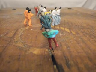 Your big giantess crushes these men with her big ass