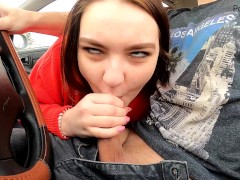 Минет за рулем! когда прохожие смотрели на девушку - Screenshot 7 of 16 - Big Tits