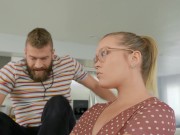Preview 6 of She Likes Her Cock In The Kitchen / Brazzers trailer with Xander Corvus, Tru Kait