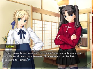 Fate Stay Night Realta Nua Dia 6 Parte 2 Gameplay (Español)