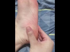 Body moisturizer for podophilia 