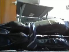 Tied Up in Patent Boots