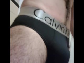 solo male underwear, whip it out, big bulge, old young