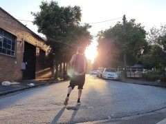 FLASHING the camera in public - Eli Skye