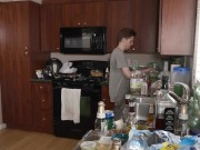 Preview 2 of Helix Studios twinks Riley and Brian fuck in the kitchen for 8teenBoy