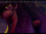 Juicy Thighs (3D Futa Monster Girl Sex)