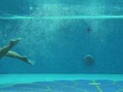 Preview 2 of Sazan Cheharda on and underwater naked swimming
