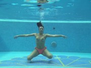 Preview 5 of Sazan Cheharda on and underwater naked swimming